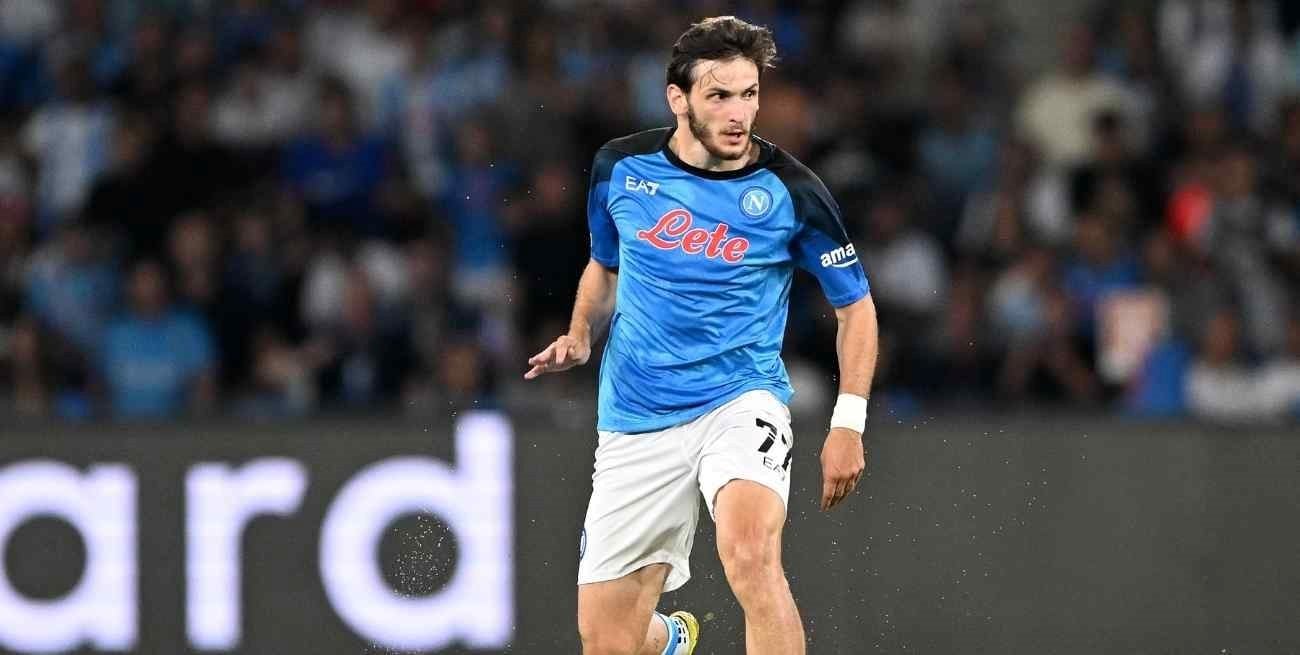 Khvicha Kvaratskhelia, el extremo georgiano que lo comparan con Diego Maradona