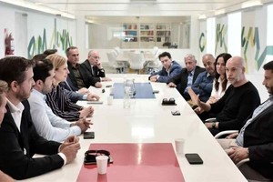 Horario Rodríguez Larreta se reunió con dirigentes santafesinos por la inseguridad.