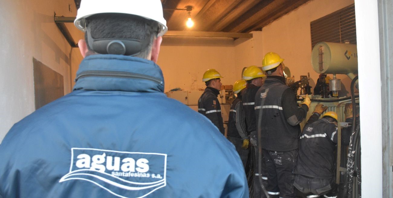 Interrupción del servicio de agua potable en barrio Acería por el robo de cables en centro de rebombeo
