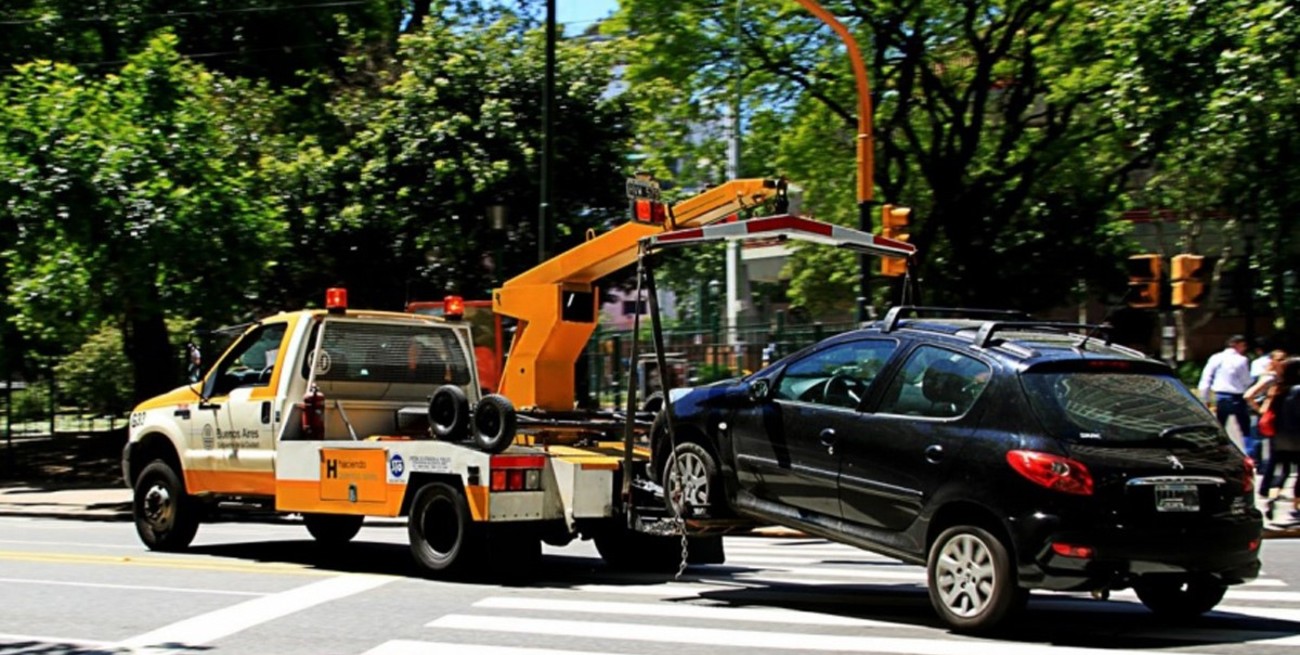 Buenos Aires: las grúas sólo podrán llevarse autos si están obstruyendo el tránsito