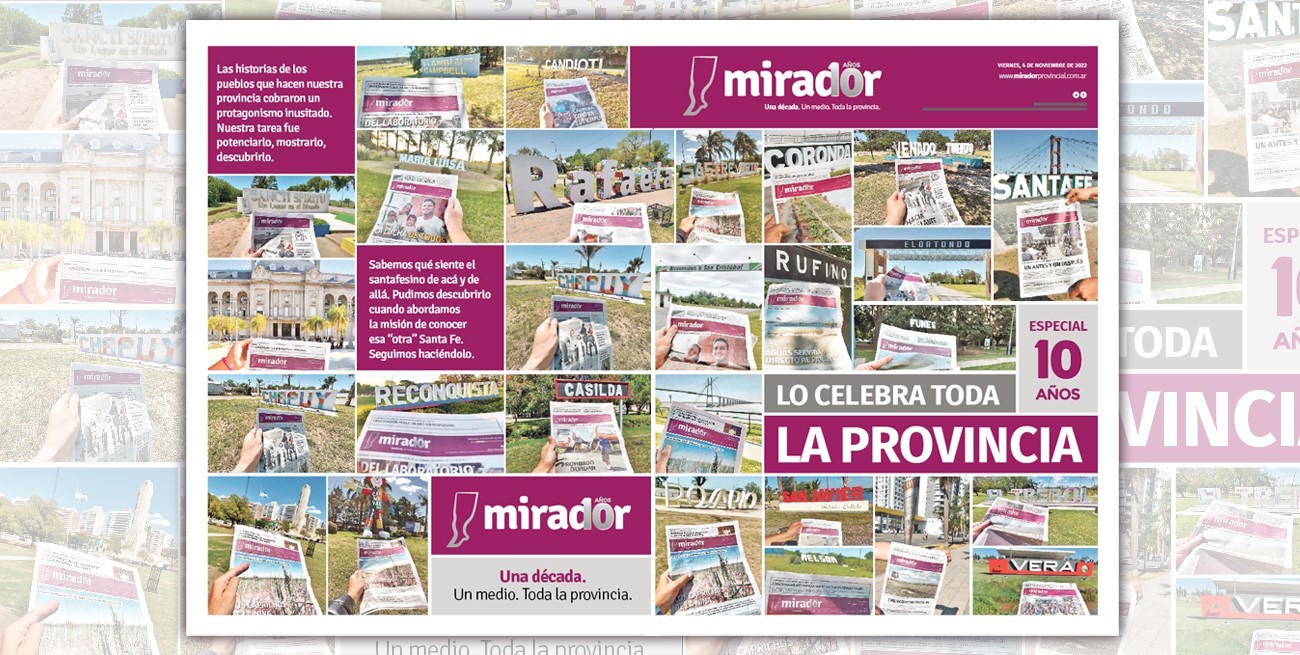 Llegó el "día M": hoy Mirador Provincial cumple 10 años


