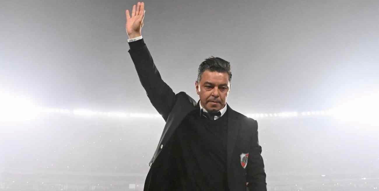 Marcelo Gallardo dirigió su última práctica como entrenador de River