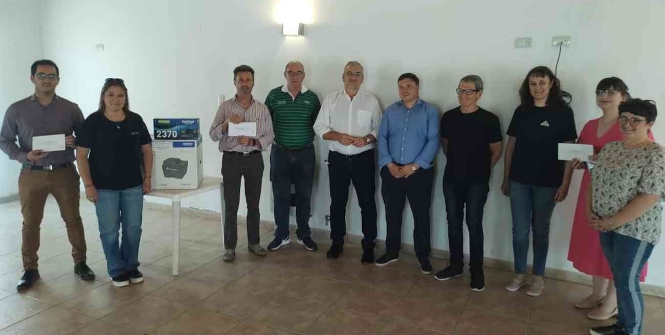 Calvo visitó instituciones de la ciudad de Sunchales