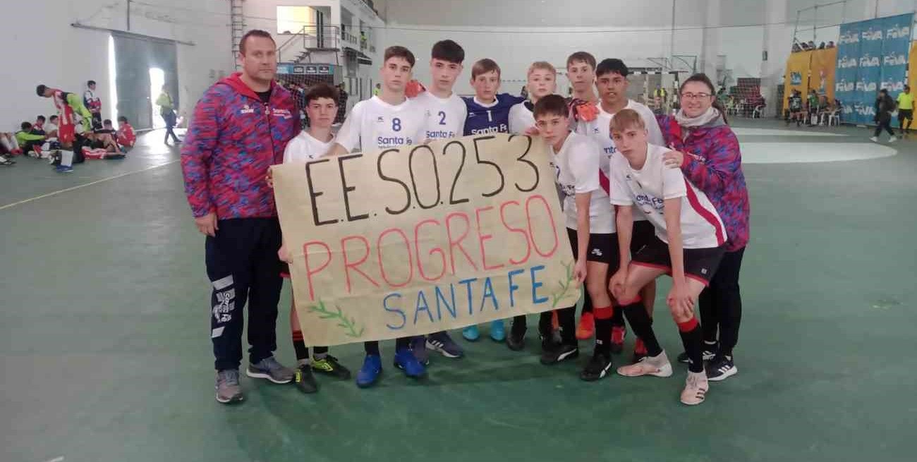 Progreso: exitosa participación de la EESO Nº 253 en los Juegos Evita