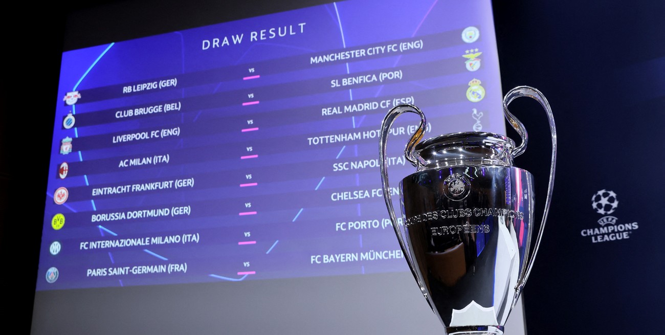 Bayern vs PSG y Liverpool vs Real Madrid: se definieron los cruces de octavos en Champions League