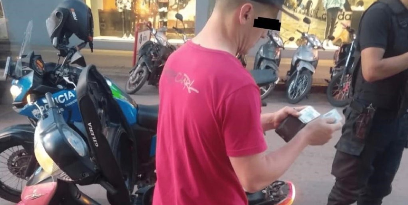 Prisión preventiva para un motociclista que se resistió control municipal y amenazó a inspector de tránsito