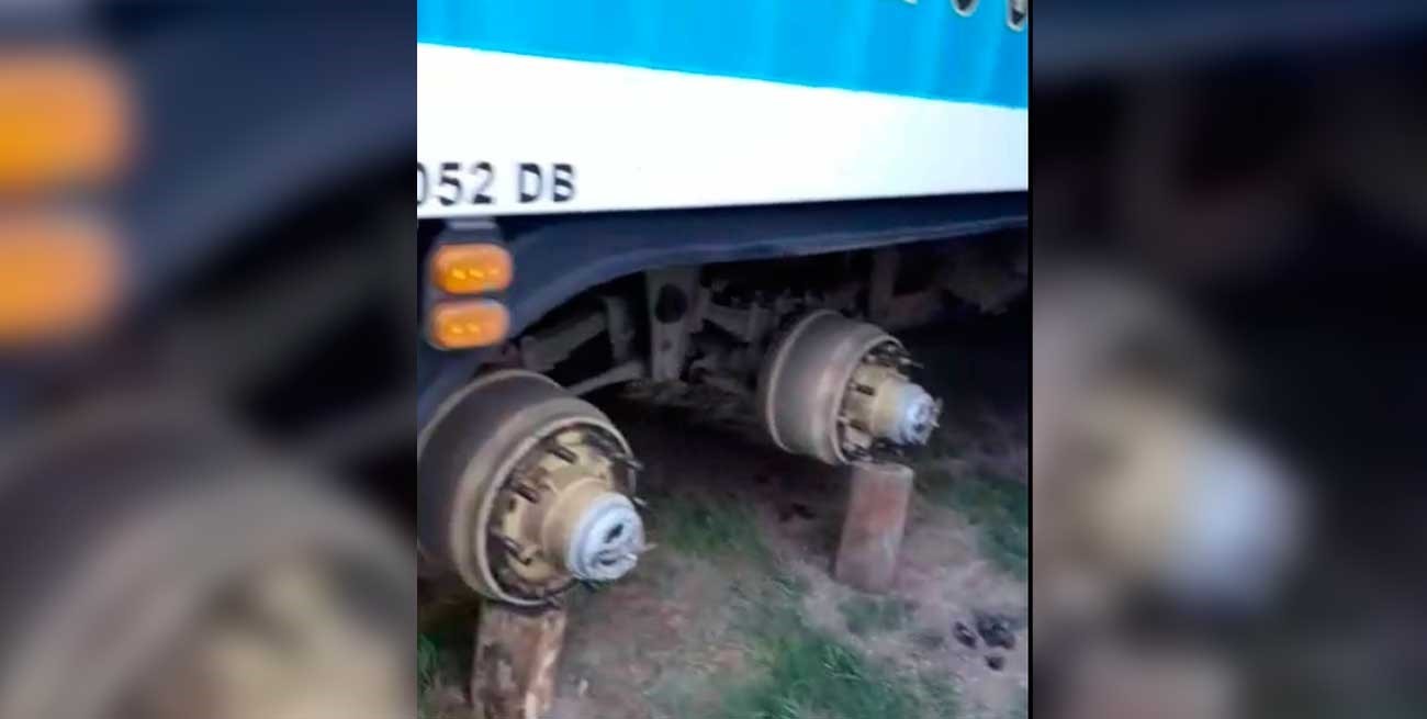 Robaron 10 ruedas completas de un acoplado en Humboldt