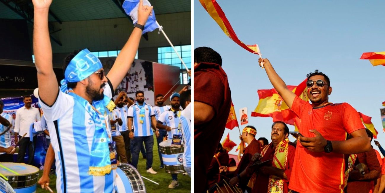 Polémica en Qatar por supuestos hinchas falsos de Argentina, Brasil y España