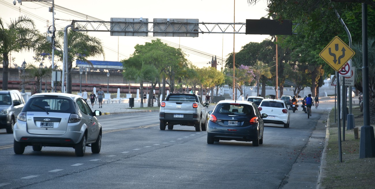 Tras los festejos, se levantaron los cortes de tránsito en la zona de la Costanera