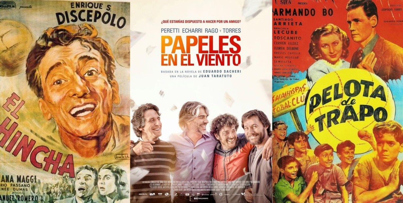 Cinco películas que explican la 
pasión argentina por el fútbol
