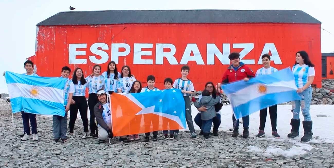 Así se vive la previa del Mundial en la Antártida