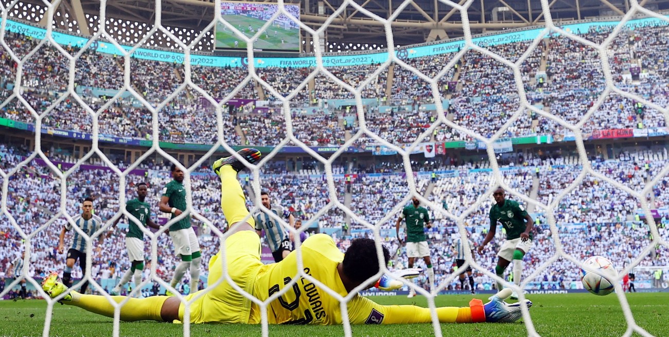 Las mejores imágenes del debut de Argentina ante Arabia Saudita