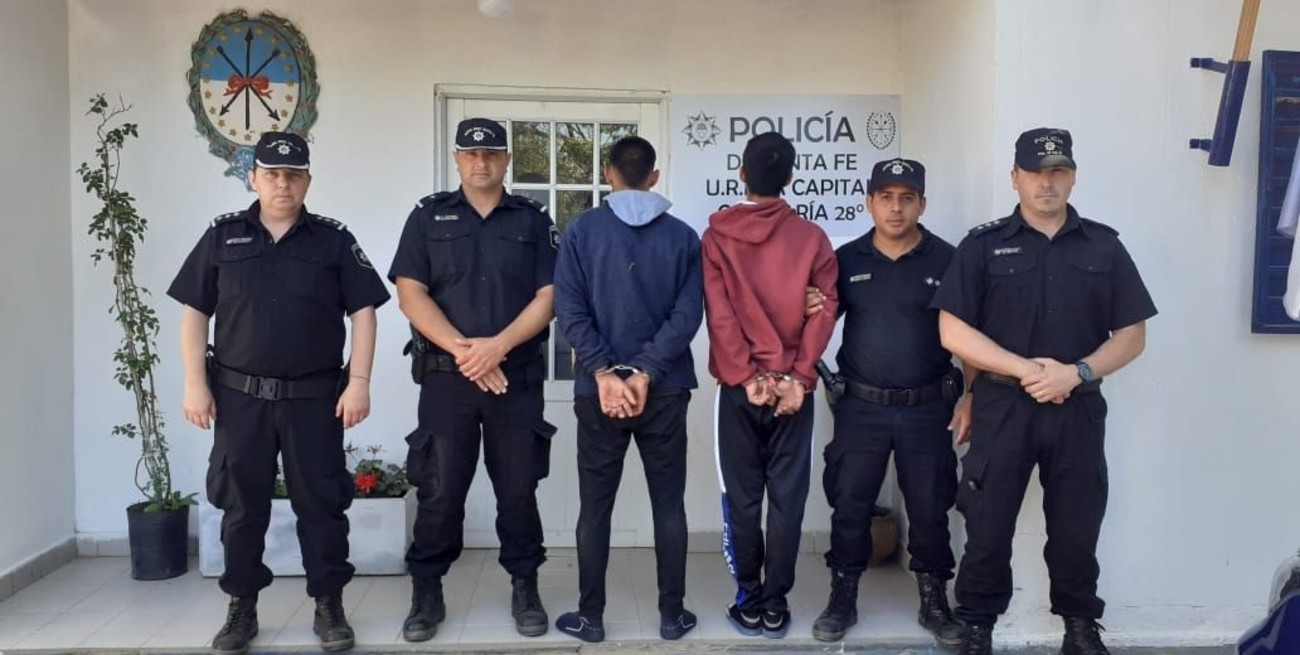 Detuvieron a ladrones que asaltaron a una madre y su hija en Colastiné Norte