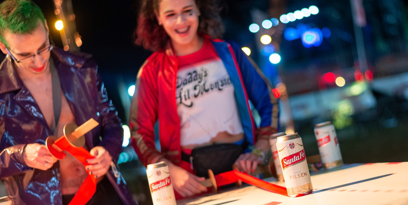 Cerveza Santa Fe Pilsen fue el oasis que refrescó la Fiesta de Disfraces de Paraná 