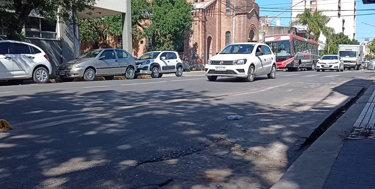 Nuevo hundimiento en Barrio Candioti de Santa Fe