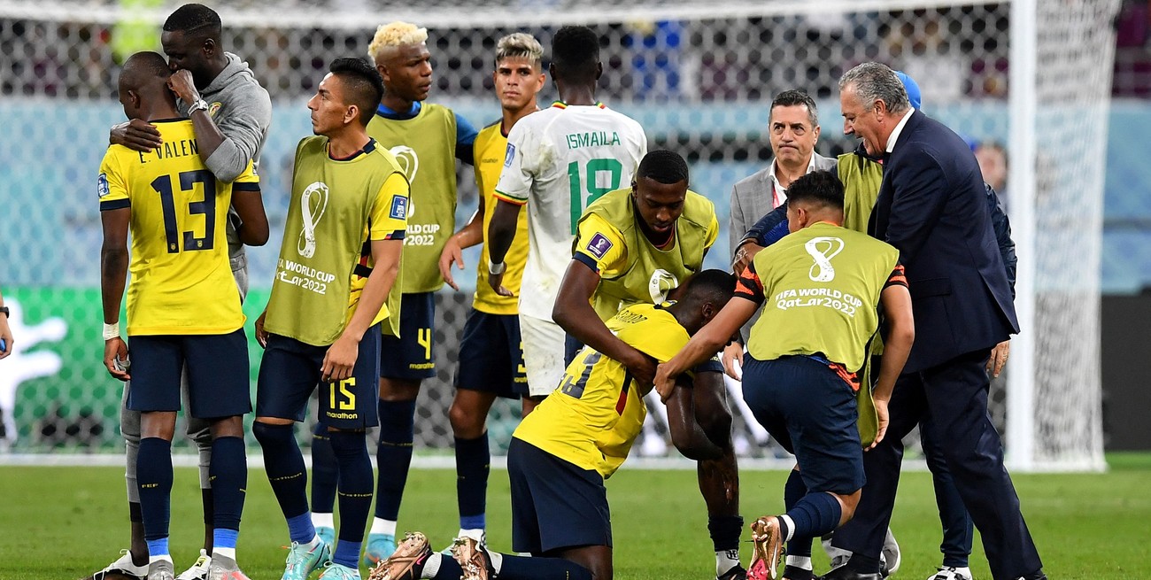 Ecuador cayó ante Senegal y quedó eliminado del Mundial de Qatar 2022