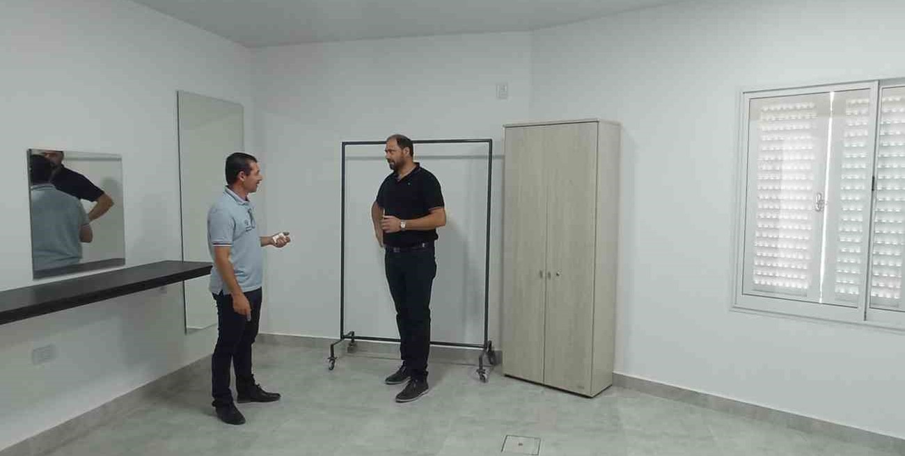 Habilitaron los nuevos camarines del Salón Cultural de Ramona