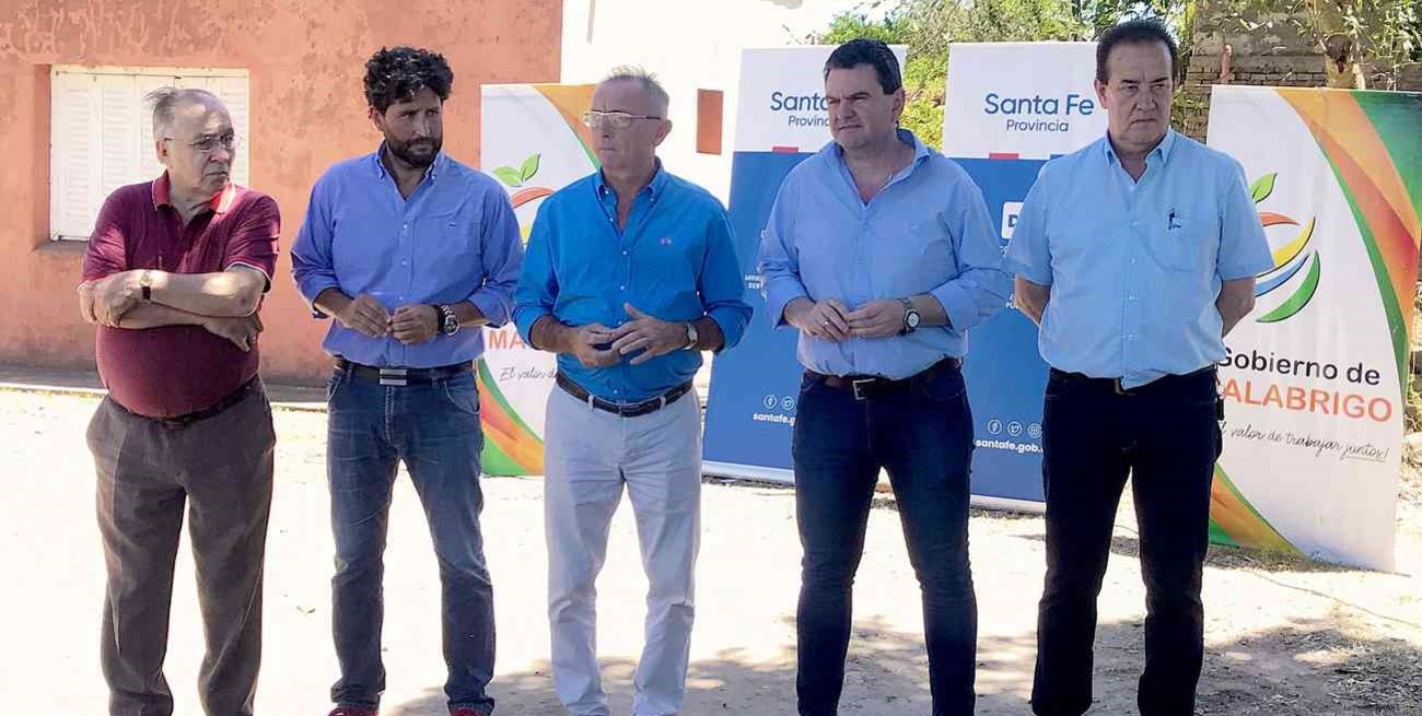 Provincia mejorará una traza entre Malabrigo y Los Laureles