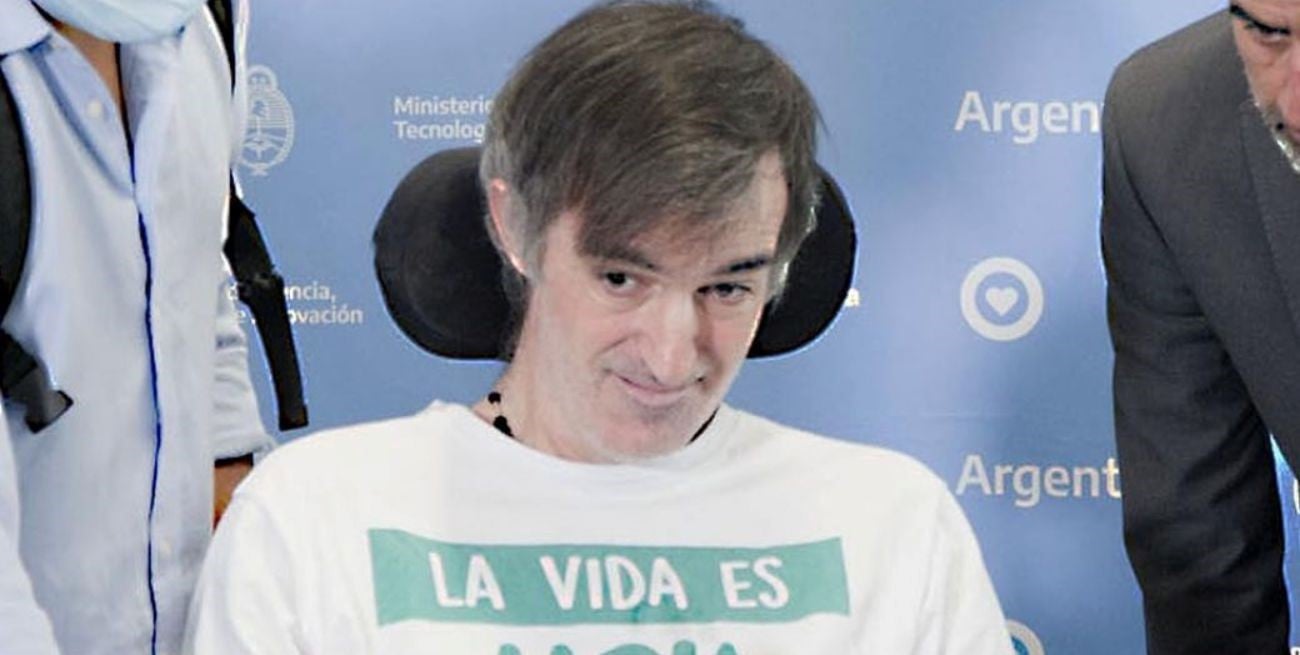 Esteban Bullrich y el pedido a Joe Biden para que apruebe un nuevo tratamiento contra la ELA