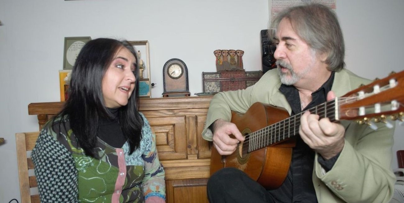 Nilda Godoy y Cacho Hussein
actúan en la Estación Belgrano