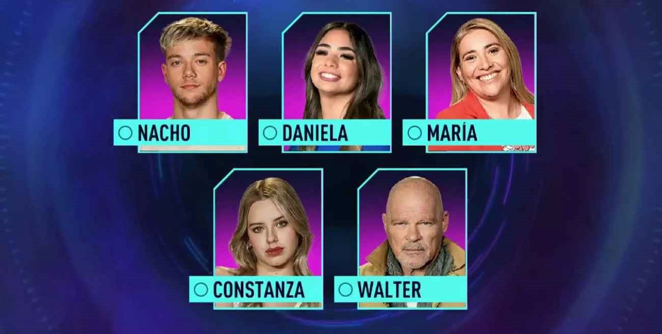 Gran Hermano: con tres mujeres y dos hombres, se dieron a conocer los nuevos nominados de esta semana