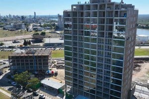 Garden Inn presenta una propuesta de inversión ampliamente superadora. Esa alternativa permite que si el cliente al momento de la entrega del departamento se arrepiente y quiere, se le devuelve sus dólares. Foto: El Litoral