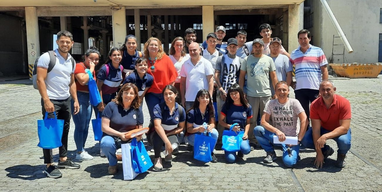 Prácticas educativas en el Puerto de Santa Fe