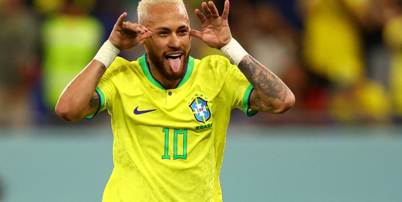 Neymar marcó su primer gol en Qatar: ¿cumplió con la dedicatoria a Bolsonaro?