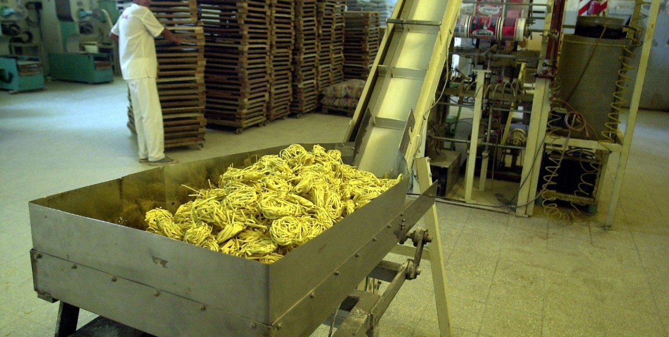 Un paso atrás en la producción industrial argentina