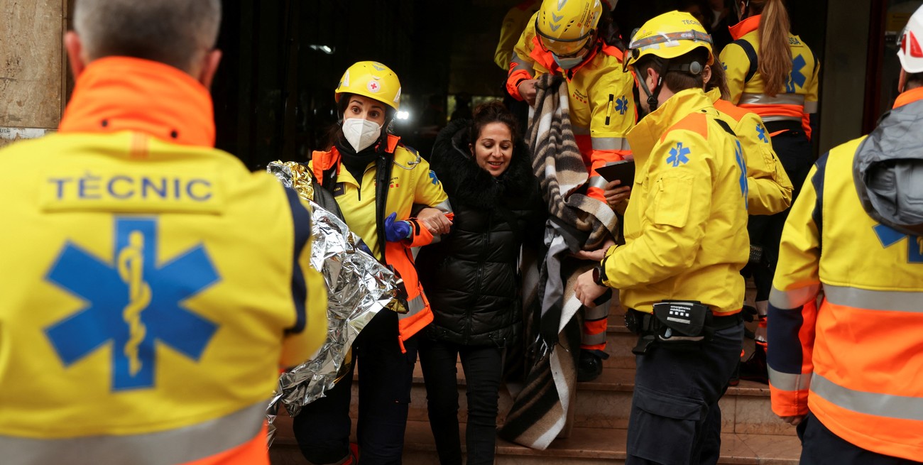 Un choque de trenes dejó al menos 155 heridos en España