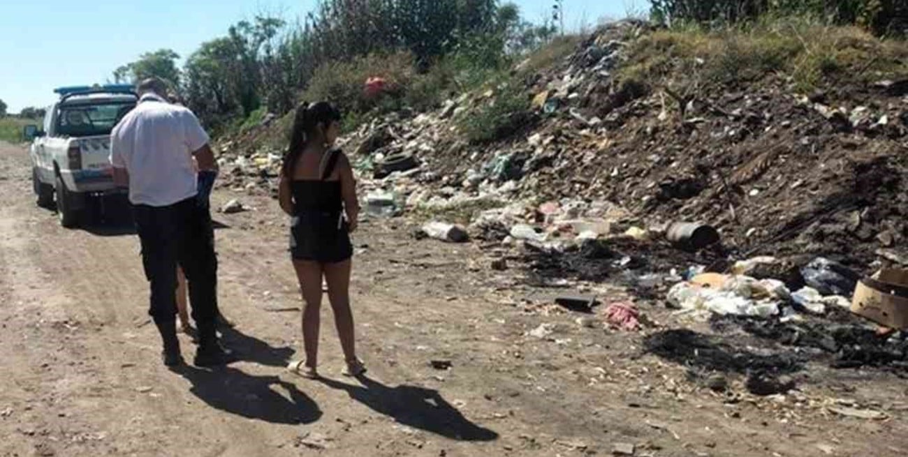 Detectaron nuevos focos de residuos en caminos rurales de Rafaela