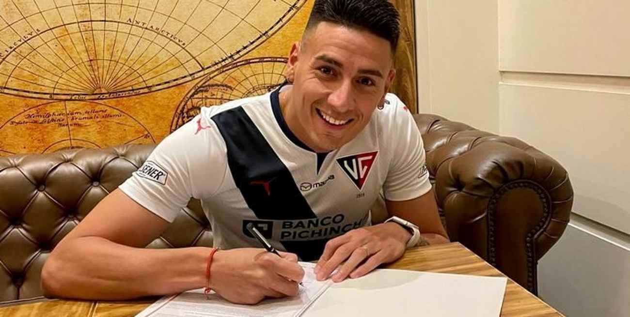 "Mauri" Martínez ya es de la Liga de Quito: "Vengo a sumar"