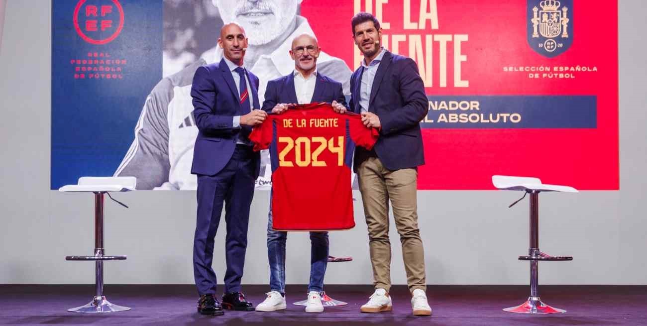 Luis de la Fuente fue presentado como nuevo director técnico de España