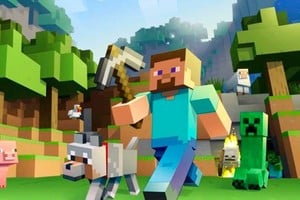 Minecraft, el popular juego online.