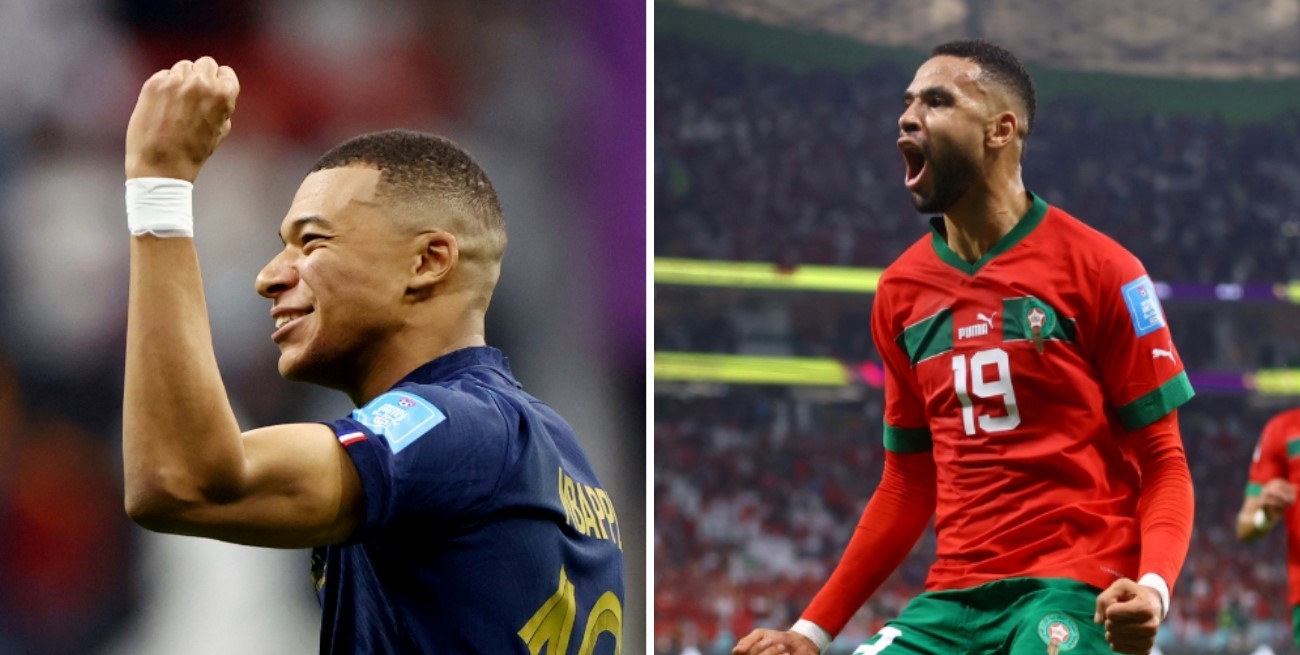 Horarios y TV: Francia y Marruecos definen el rival de Argentina en la final