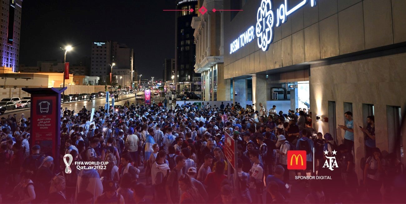 La foto del día: nadie se quiere perder la final