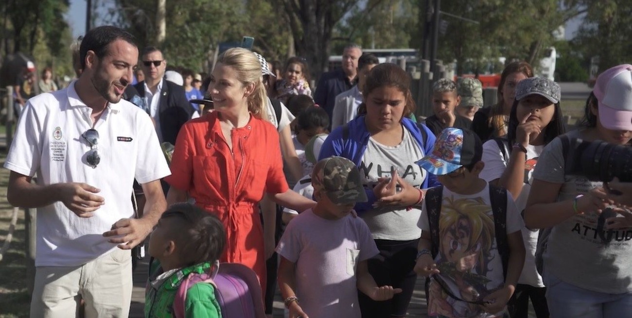 Video: Fabiola Yáñez organizó un gran encuentro de la Fundación BNA en Tecnópolis
