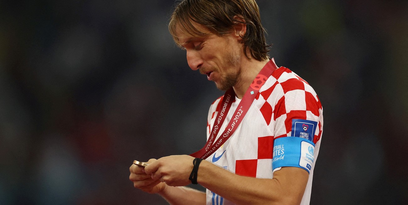 Luka Modric confirmó que no se retirará de la selección de Croacia