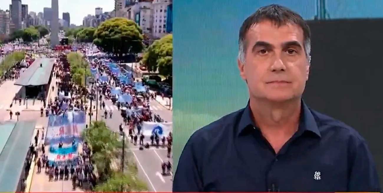 "Dejen de romper las pelotas", la calentura de Antonio Laje tras quedar varado en un piquete