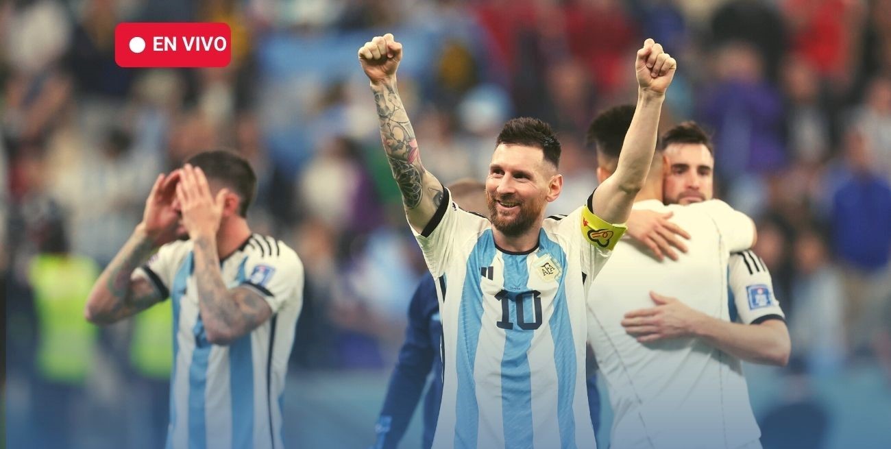 Argentina Vs.Francia EN VIVO: la final del Mundial de Qatar 2022