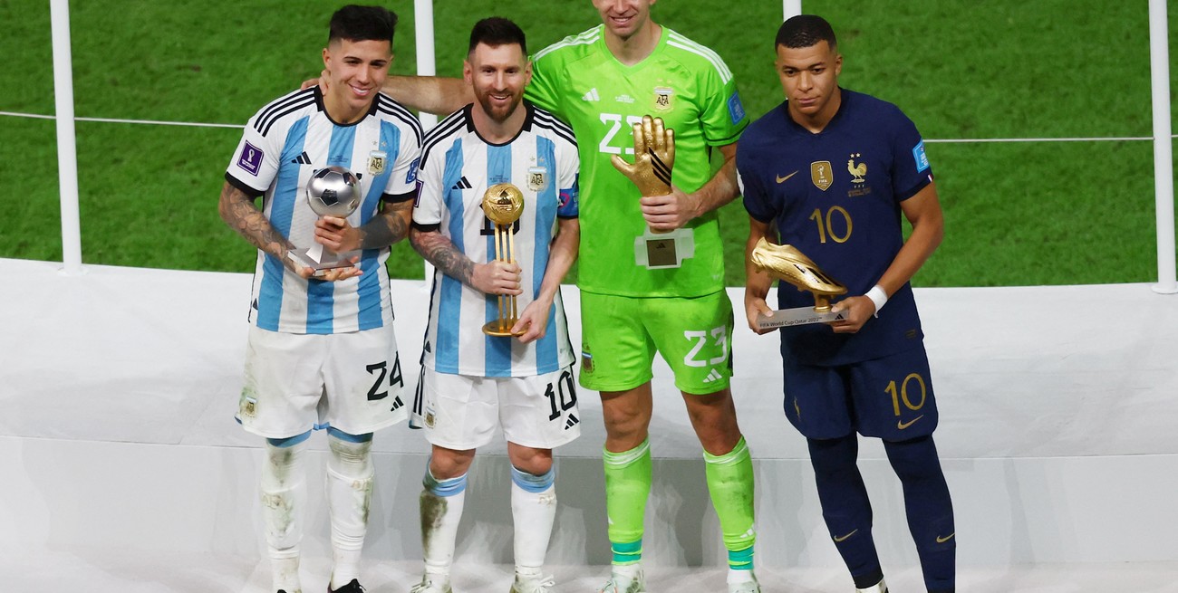 La Copa del Mundo y tres trofeos más: qué se llevó Argentina del Mundial de Qatar