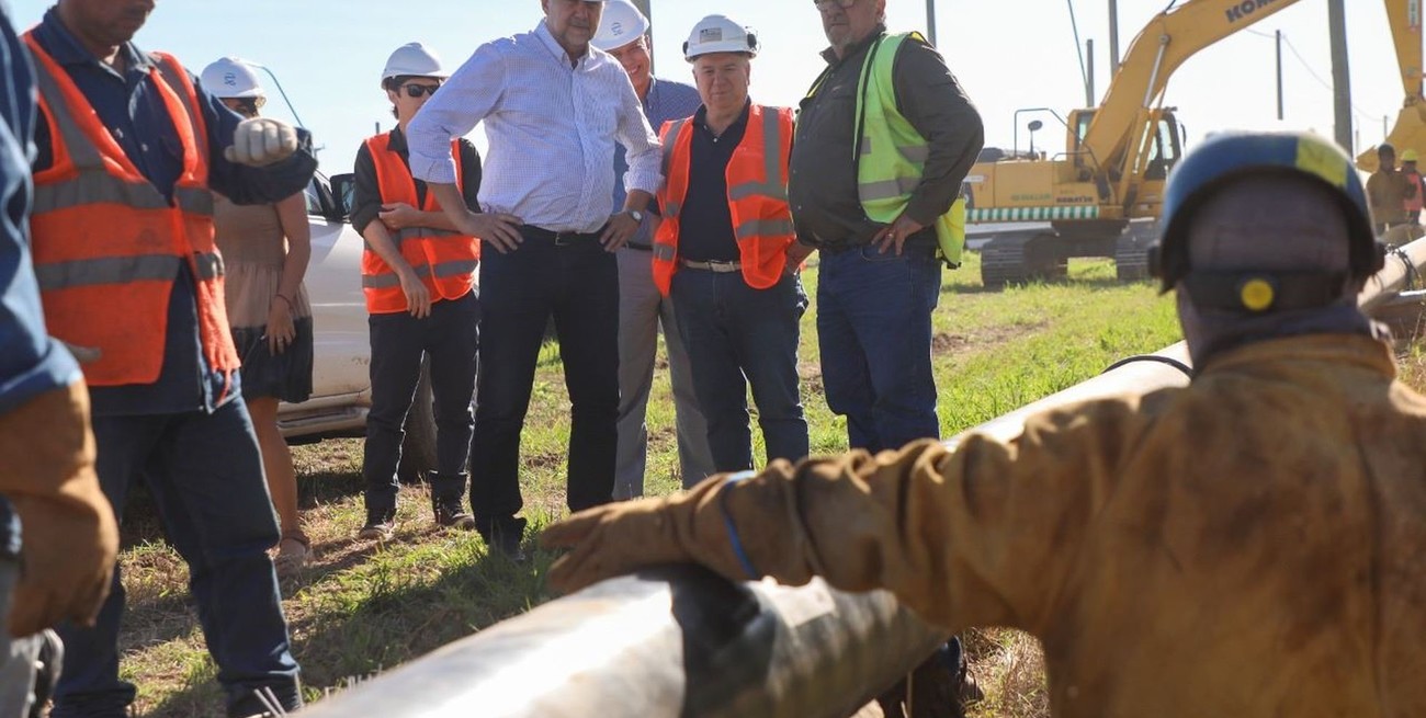 Perotti cumplió tres años de gestión ejecutando obras claves para la provincia