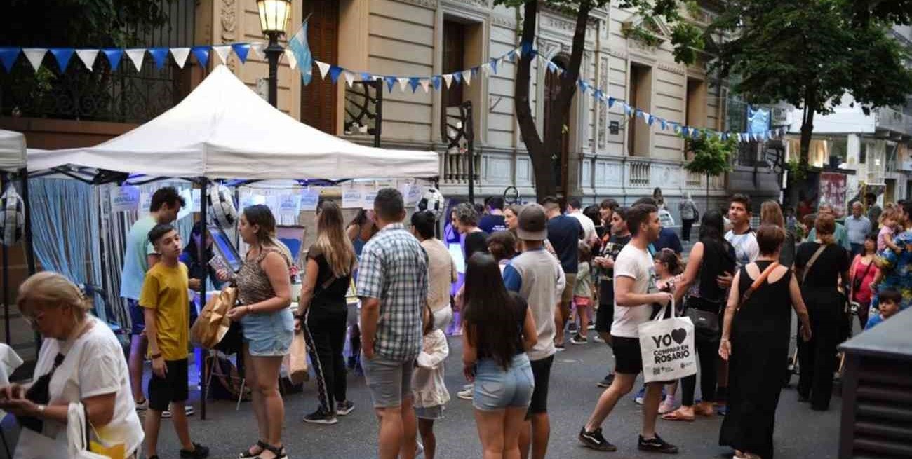 Pasó una nueva Noche de Peatonales por Rosario