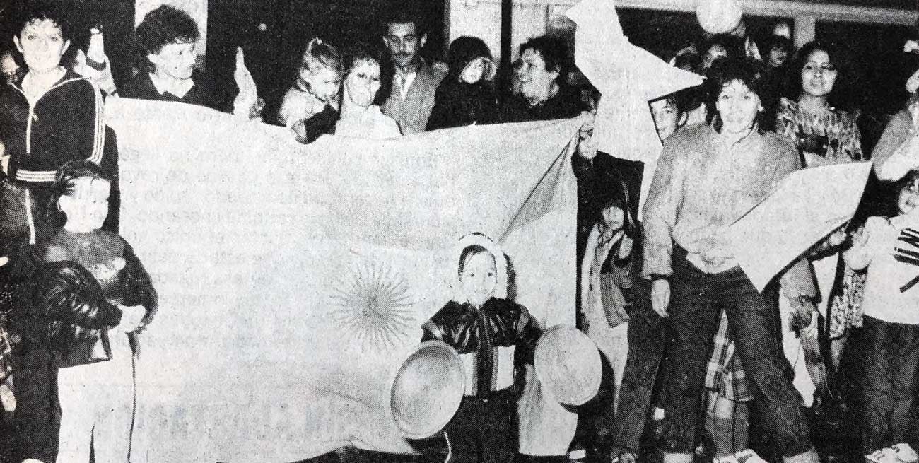 Argentina campeón y la historia de una foto de El Litoral que se repitió 36 años después