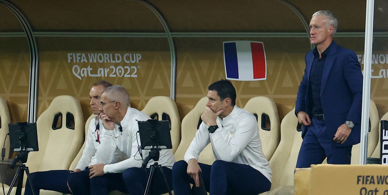 Francia hizo 7 cambios en la final ante Argentina: por qué se lo permitieron