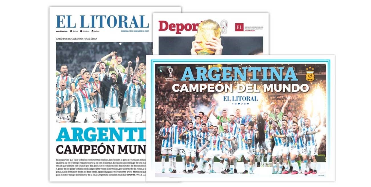 El Litoral relanza su histórica edición de Argentina Campeón