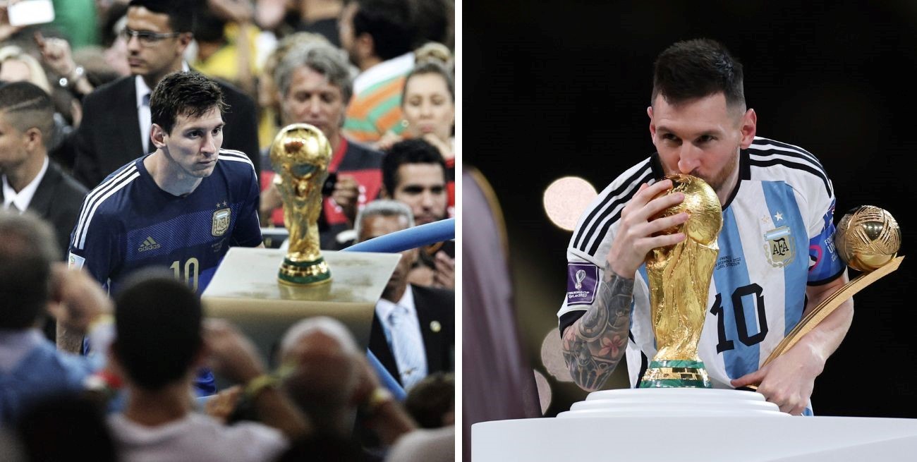 Messi y una nueva publicación recordando sus inicios hasta la consagración en Qatar