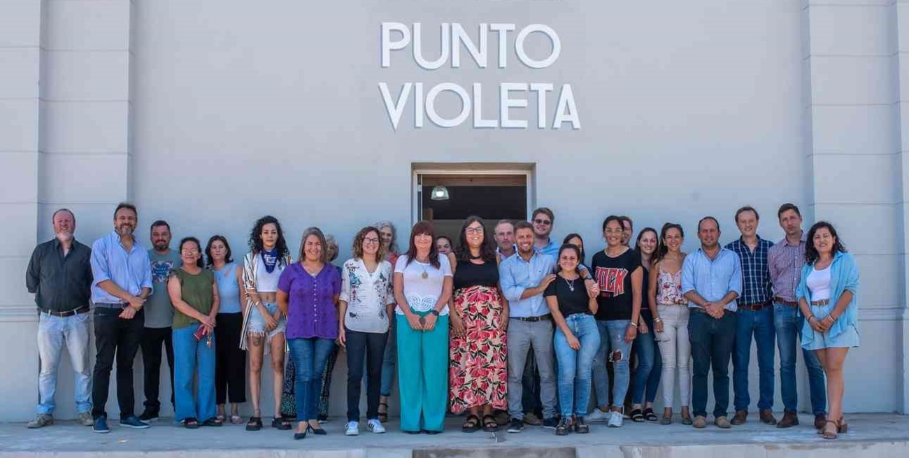 Inauguran un nuevo Punto Violeta en San Justo