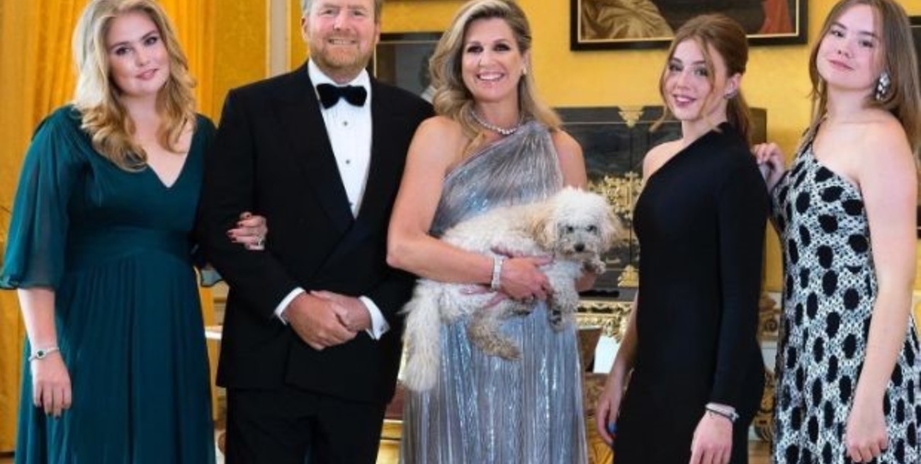 La foto de la familia real holandesa para saludar al pueblo por las fiestas de Fin de Año