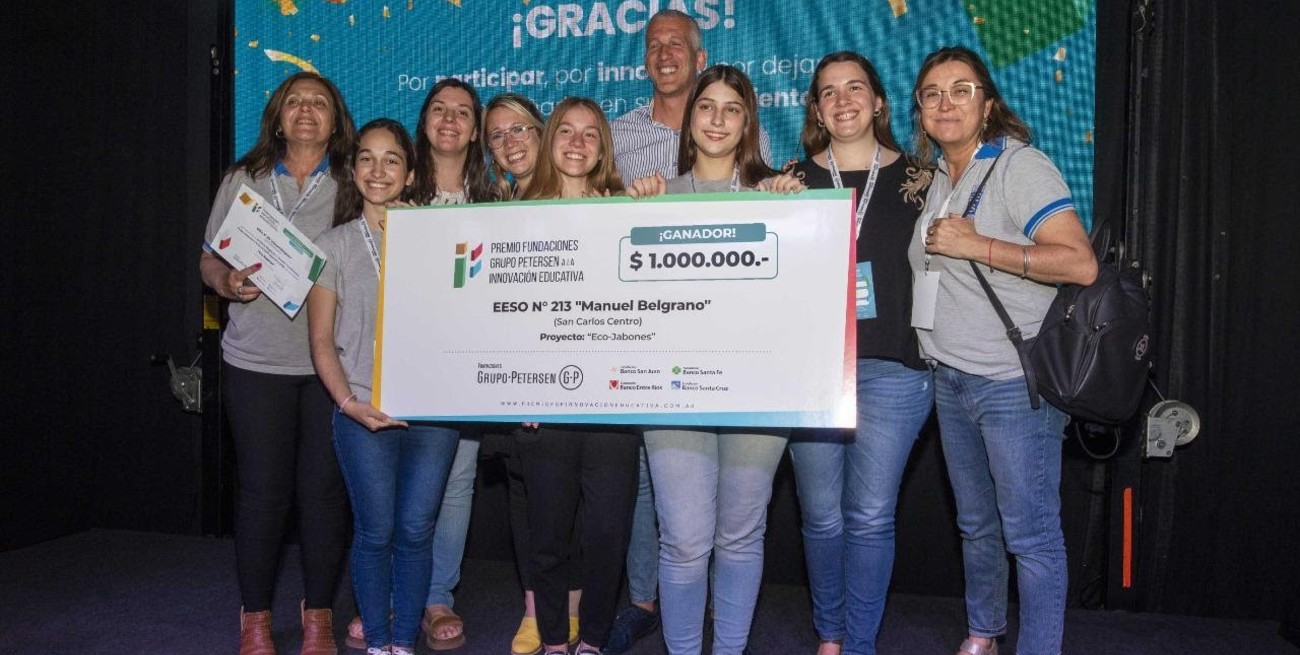 Un proyecto sustentable llevó a una escuela santafesina a coronarse campeona nacional